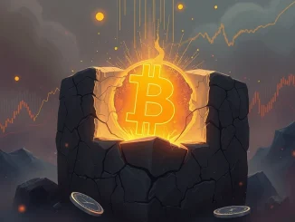 A visual representation of dormant Bitcoin reawakening, symbolizing a potential shift in the crypto market dynamics.