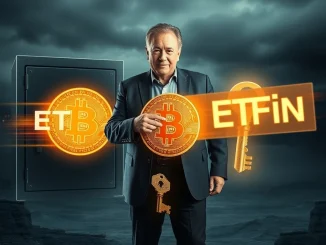 Robert Kiyosaki cautions investors about the illusion of ownership with Bitcoin ETFs, advocating for direct control.