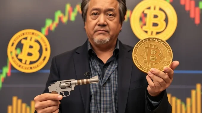 Robert Kiyosaki's warning on Bitcoin ETFs, highlighting the illusion of ownership versus the security of direct crypto ownership.
