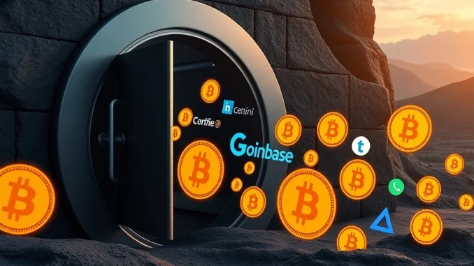 Visualizing massive Bitcoin deposits flowing into exchanges, signaling potential market shifts and critical BTC exchange inflows.