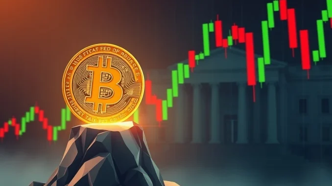 Bitcoin price hovering near critical support as Fed rate cut odds decline