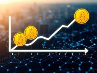 Graph showing a significant drop in Bitcoin fees, reflecting a decrease in Bitcoin network activity.