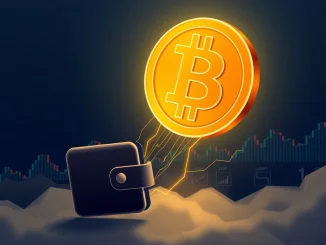 An illustration depicting a significant Bitcoin transfer from Gemini, highlighting a major whale movement and its impact on the crypto market.