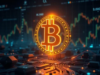 Satsuma Technology's strategic £100M investment boosting Bitcoin holdings and AI growth, symbolizing a powerful crypto-tech synergy.