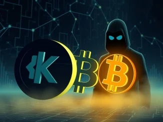 Visualizing a significant Bitcoin transfer from Kraken, symbolizing a major crypto whale movement.