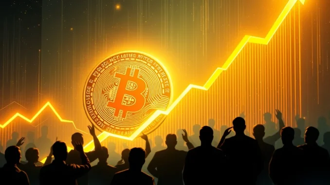 Bitcoin price surge with long-term holders driving the rally toward $130K