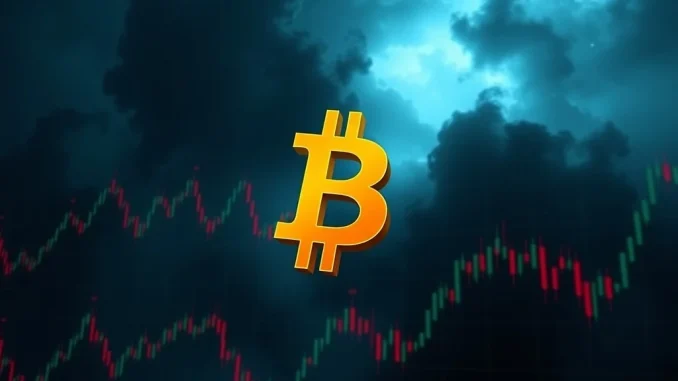 Bitcoin market volatility amid financial uncertainty