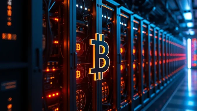 Bitcoin mining difficulty adjustment impacting network stability and miner profits