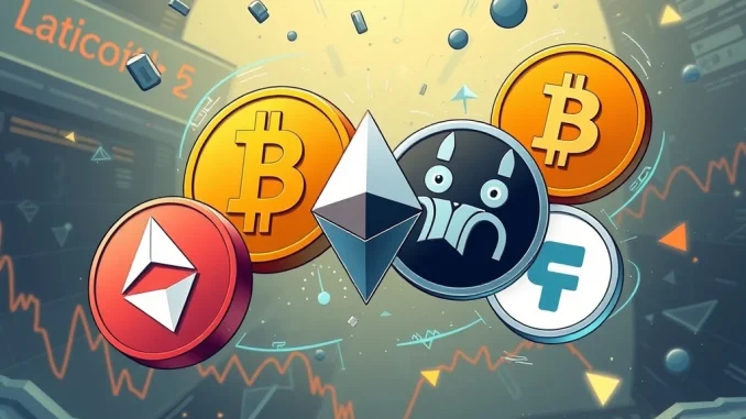 Bitcoin news today featuring Cardano, Dogwifhat, and Fartcoin in a selective altcoin rotation.