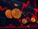 Bitcoin and altcoins crashing in a dramatic crypto market liquidation event