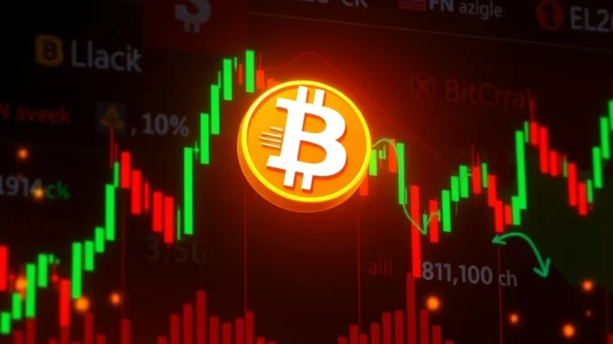 Bitcoin market sentiment analysis with bearish and bullish trends across exchanges