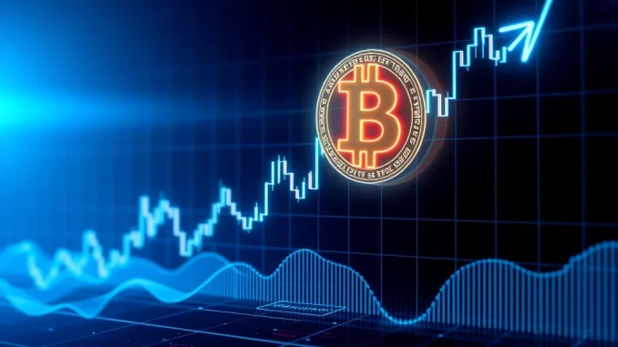 Bitcoin price chart showing stabilization and potential 2025 rally
