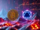 Bitcoin and Cardano ADA competing for cryptocurrency dominance with glowing charts