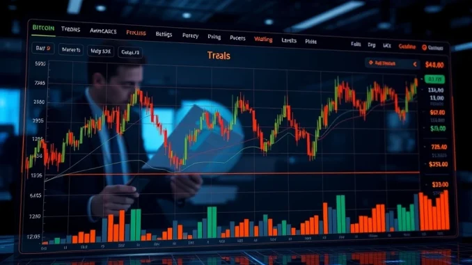 Institutional investors analyzing Bitcoin price trends for strategic investment