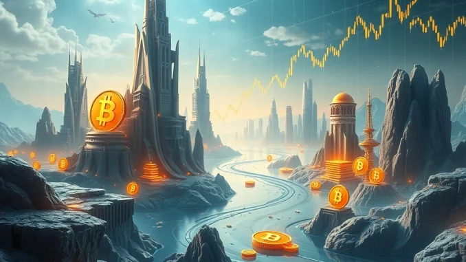 Bitcoin news highlights a $10T crypto market surge driven by stablecoins and altcoins.