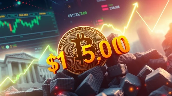 Bitcoin price surge with ETF and Fed influence driving crypto market momentum