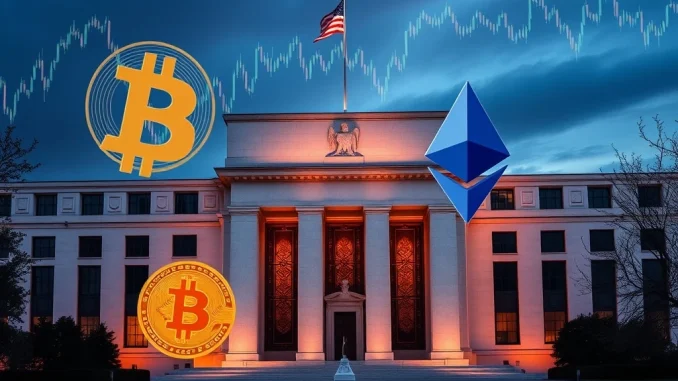 The US Fed's interest rate decision significantly impacts Bitcoin News and the broader crypto market.