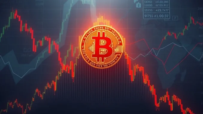 Bitcoin News Today: Critical Triangle Apex Looms as Inflation Spikes to 3.8% and Trade Tensions Escalate Bitcoin price chart forming triangle apex amid rising inflation and trade tensions
