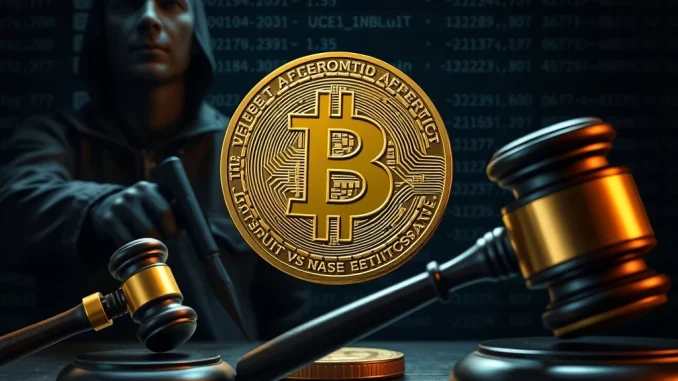 Bitcoin News: U.S. Strikes Hard with $2.4M Seizure and $7.1M Forfeiture in Crypto Crime Crackdown U.S. law enforcement seizing Bitcoin in a major crypto crime crackdown