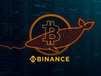 Illustration of a significant Bitcoin OG BTC deposit to Binance, symbolizing large-scale crypto whale movements and on-chain activity.