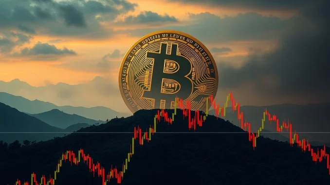 A visual representation of Bitcoin open interest surging on trading platforms, highlighting potential crypto market volatility.