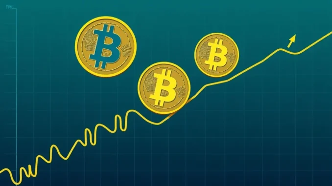 Chart illustrating Bitcoin options premiums decreasing, signifying a calmer BTC market outlook according to Glassnode.