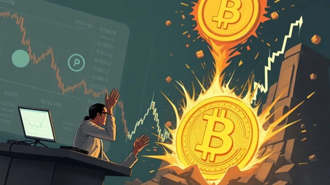 Bitcoin bubble bursting with economist warning of overvaluation risks
