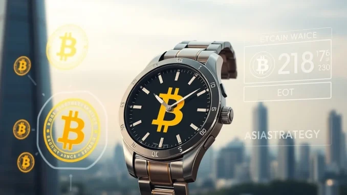 AsiaStrategy embraces Bitcoin payments, integrating digital assets into the luxury watch market.