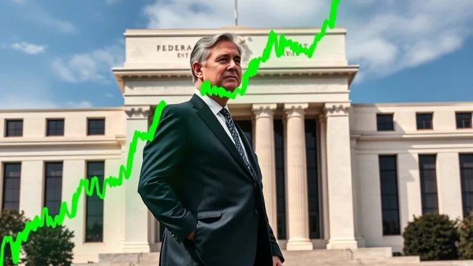 Bitcoin's **Resilient** Ascent: Powell Defies Trump, Solidifying Fed Independence Amidst 22.62% Gains Jerome Powell firmly asserts Federal Reserve independence against political pressure, symbolizing stability for Bitcoin's growth.