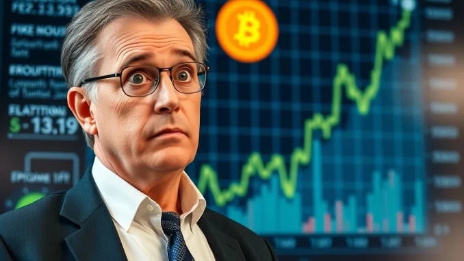 Harvard economist Kenneth Rogoff reflecting on his Bitcoin prediction as the cryptocurrency's value surges, highlighting a significant economic shift.