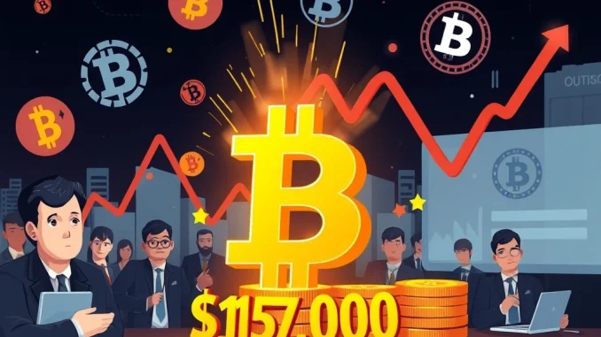 Bitcoin News: Shocking Drop Below $117,000 Sparks Market Panic and Buying Opportunities Bitcoin price crashes below $117,000 amid market uncertainty and regulatory fears