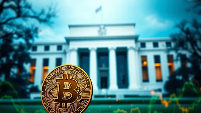 Bitcoin price volatility reflects market anticipation of Fed interest rate decisions and future rate cuts.