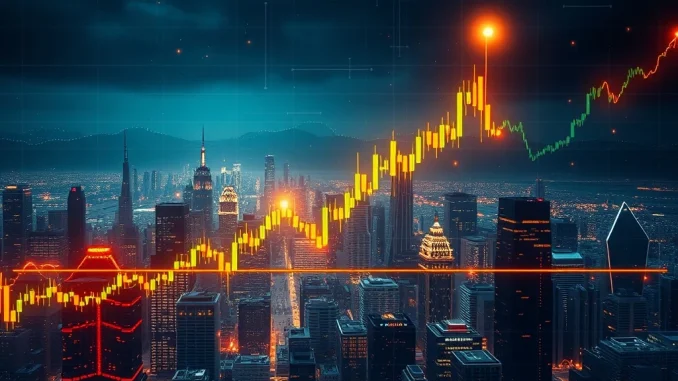 A technical chart showing Bitcoin price breaking resistance, indicating an Inverse Head & Shoulders pattern and a potential massive surge.