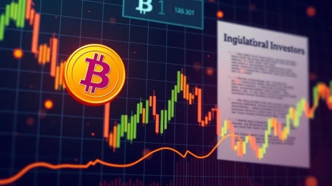Bitcoin price chart showing range-bound movement with institutional buying and regulatory clarity