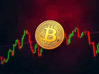 Chart illustrating Bitcoin's intense market volatility as its price approaches critical liquidation zones, highlighting potential risks for BTC.