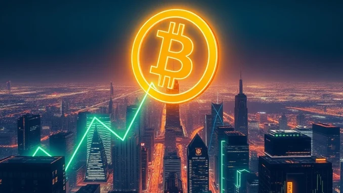 Bitcoin Price Achieves Phenomenal Milestone Above $124,000 Bitcoin price surges past $124,000, illustrating the digital currency's significant market growth.