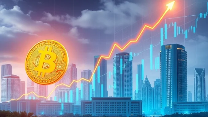 Bitcoin Price Prediction: Unveiling the Bullish $110K-$135K Outlook for August 2025 A digital chart illustrating the Bitcoin price prediction for August 2025, showing an upward trajectory driven by institutional adoption and ETF inflows.