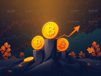 Visualizing the potential **Bitcoin price prediction** surge in Q4 driven by macroeconomic factors.