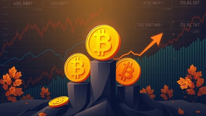 Visualizing the potential **Bitcoin price prediction** surge in Q4 driven by macroeconomic factors.