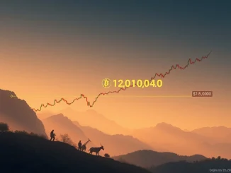 A Bitcoin price chart showing consolidation within the $116k-$120k range, illustrating the current market uncertainty for BTC price action.