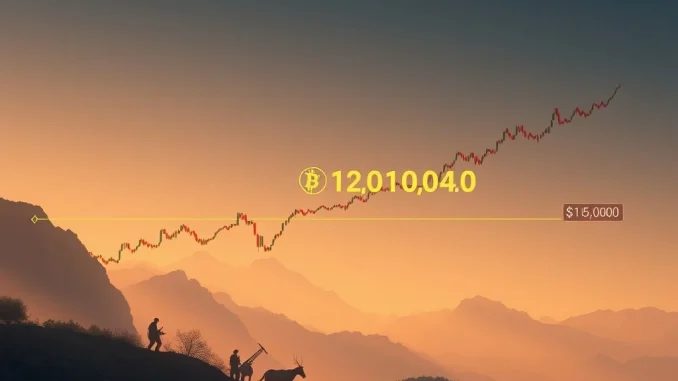 A Bitcoin price chart showing consolidation within the $116k-$120k range, illustrating the current market uncertainty for BTC price action.