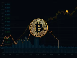 A chart illustrating Bitcoin's price briefly dipping below $117,000 before a strong recovery, highlighting Bitcoin's market resilience.