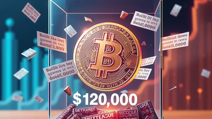 Bitcoin price trapped below $120,000 despite positive market news