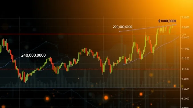 A chart illustrating Bitcoin's crucial support zone between $100K and $107K, highlighting key BTC price levels for market analysis.