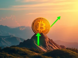 Chart showing Bitcoin price forming an inverse head and shoulders pattern, signaling a potential surge towards a $144K target.