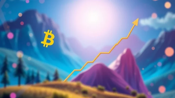Bitcoin Soars Past $112,000: A Monumental Rally Unfolds A chart showing Bitcoin's price soaring past $112,000, signifying a major market rally and robust Bitcoin price performance.