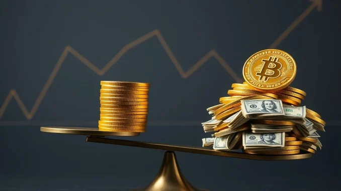 Graph illustrating Bitcoin long-term holders' profit-taking activity, signaling a significant phase in the current crypto market cycle.