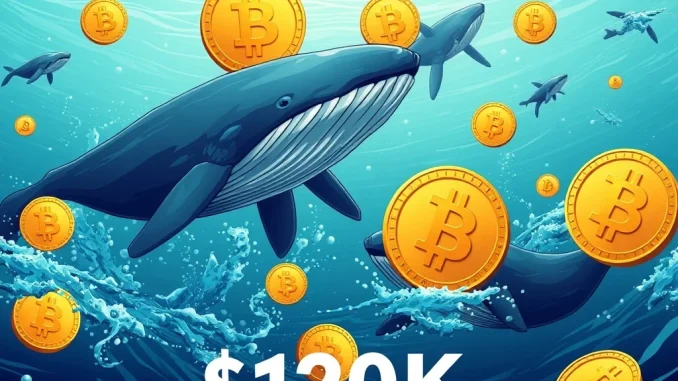 Bitcoin whales taking profits above $120K in a bullish market cycle
