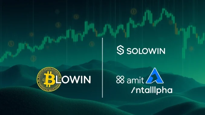 SOLOWIN Antalpha partnership launches a $100M Bitcoin quantitative fund for strategic crypto investment.