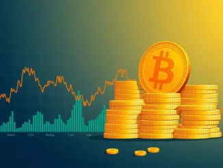 Visualizing the impact of a massive Bitcoin sale on market resilience, showing a swift recovery after a large transaction.